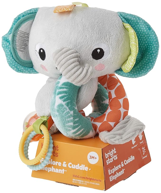 bright starts elephant toy