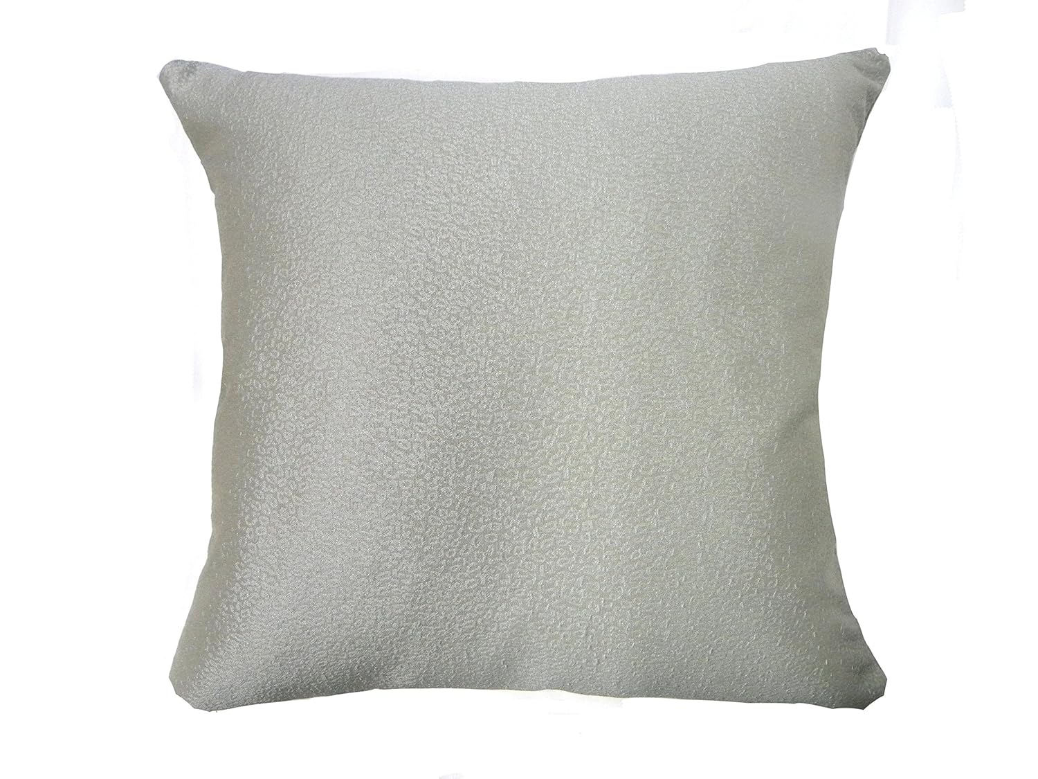 Amazon Com Silver Grey Metallic Animal Print Pillow Cover