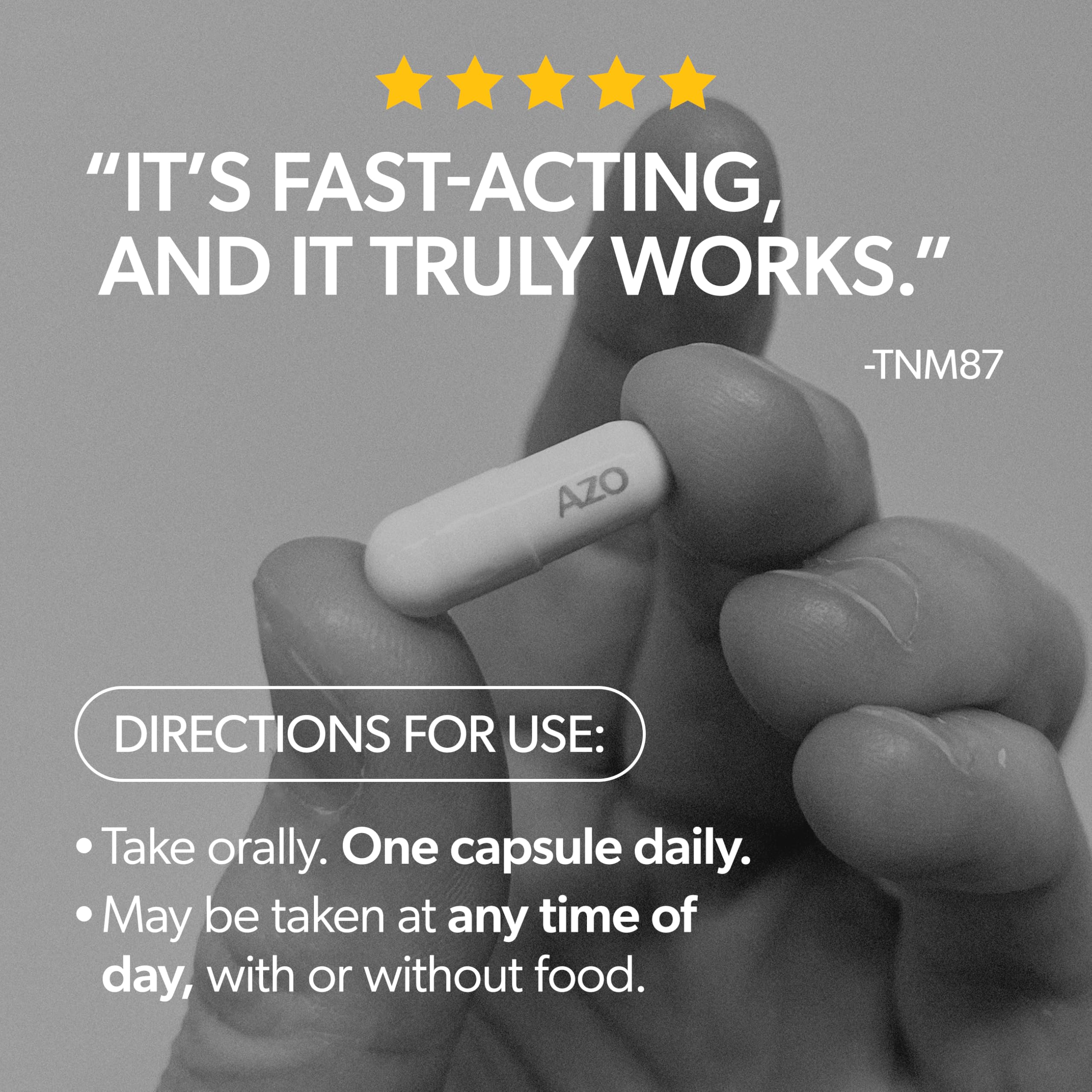 AZO Dual Protection, Urinary + Vaginal Support, Prebiotics and Probiotics for Women*, Starts Working Within 24 Hours, Non-GMO, 30 Count