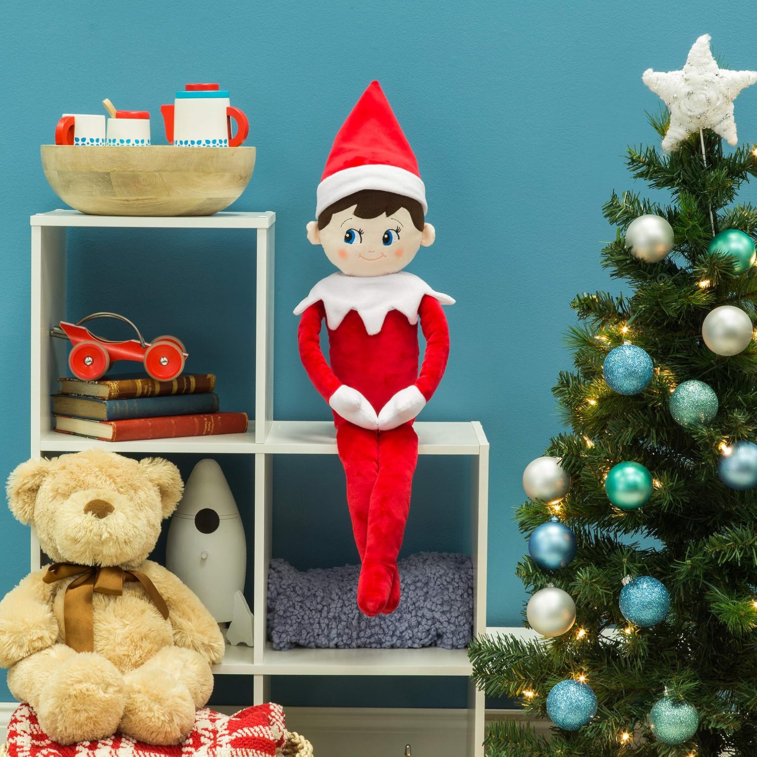 elf on the shelf stuffed animal