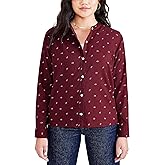 Dockers Womens Regular Fit Long Sleeve Button Down ShirtButton Down Shirt