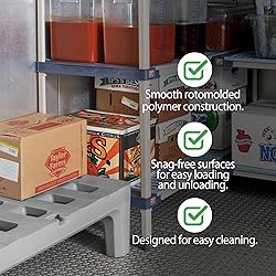 Metro Bow-Tie Dunnage Rack - NSF Listed Heavy-Duty