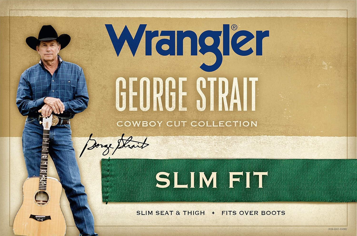 Wrangler Men's George Strait Cowboy Cut 