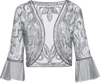 sparkly shrug cardigan