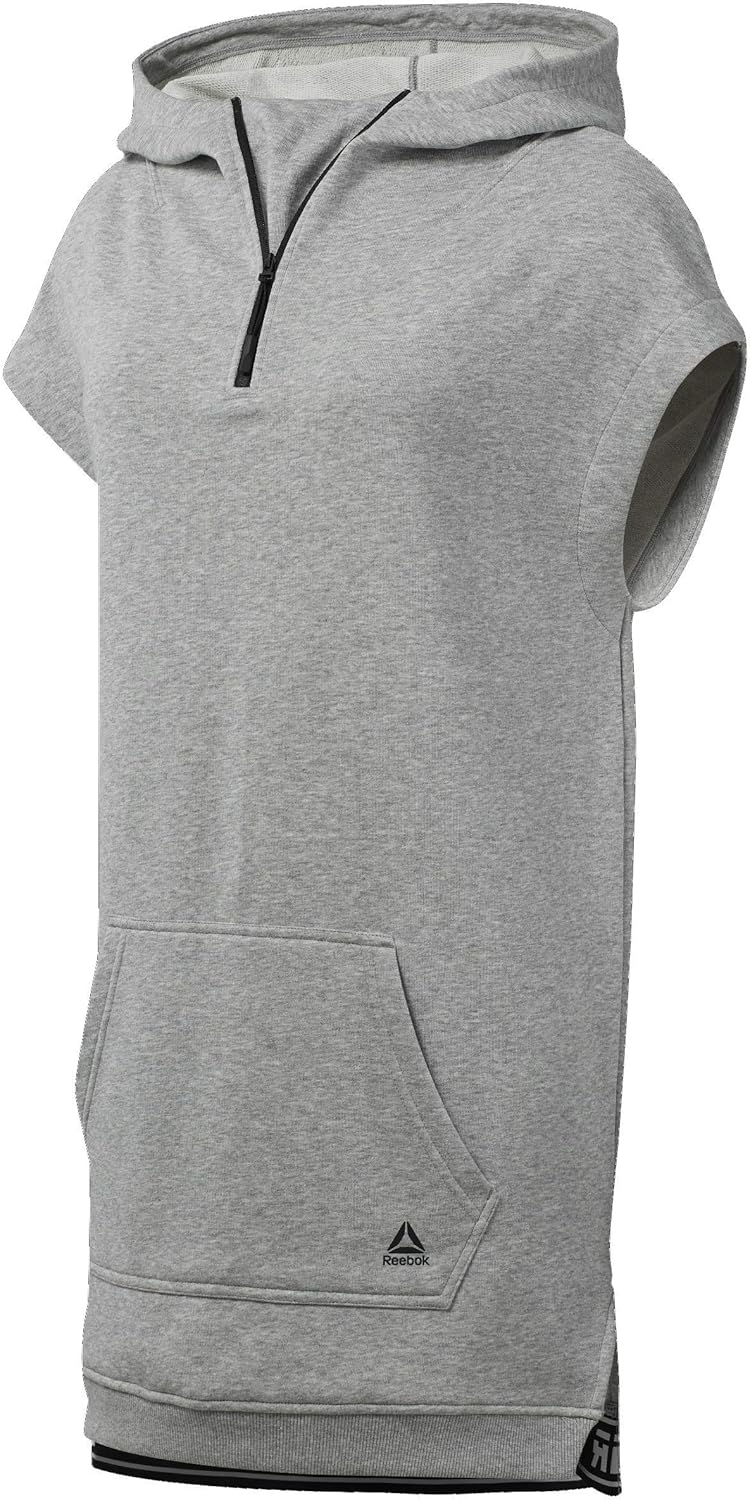 Reebok Damen Ärmelloser Hoodie, Damen, Kapuzenpullover, Sleeveless