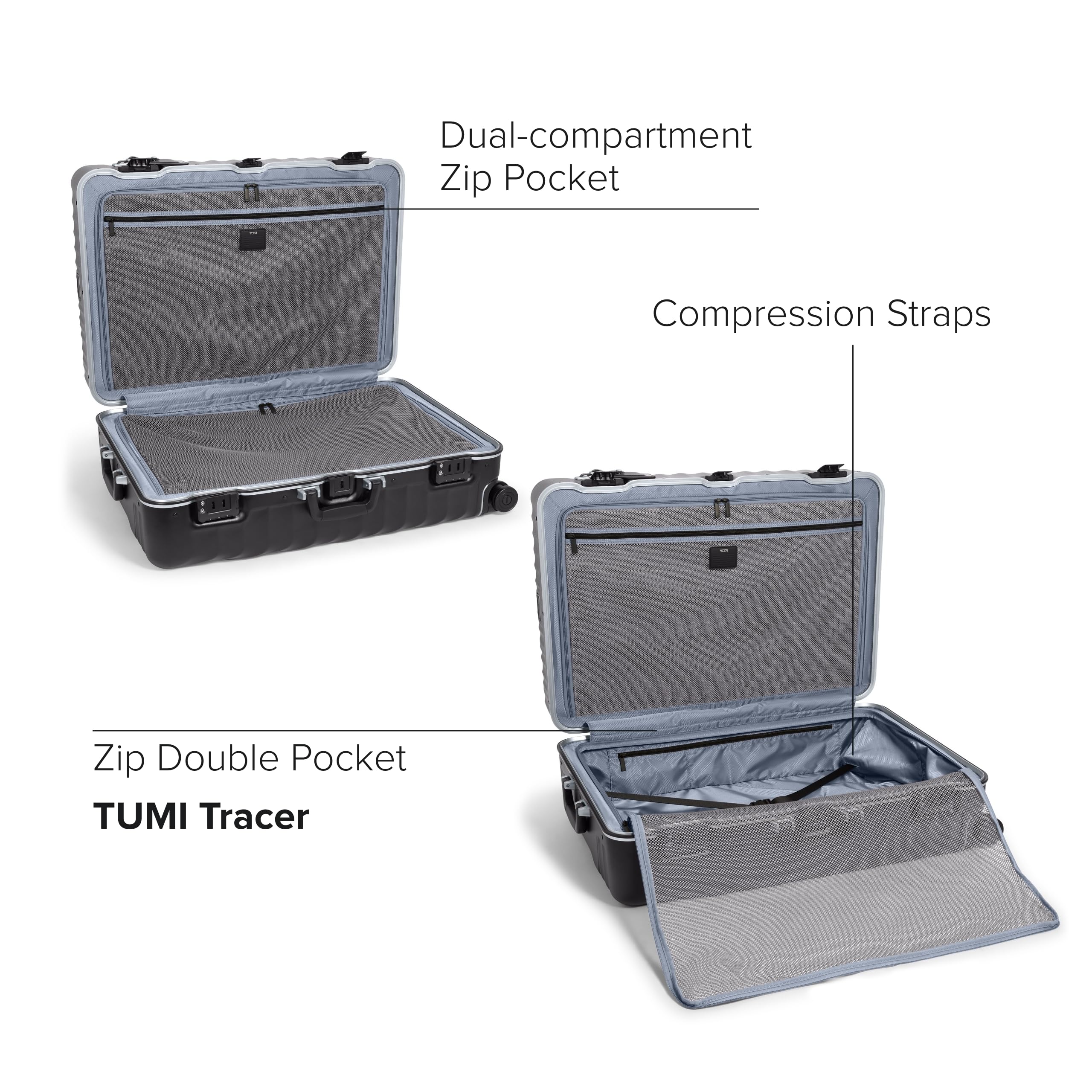 TUMI 19 Degree Frame Extended Trip 4 Wheel Packing Case - Lightweight Suitcase - Hard Shell Luggage - 30.0