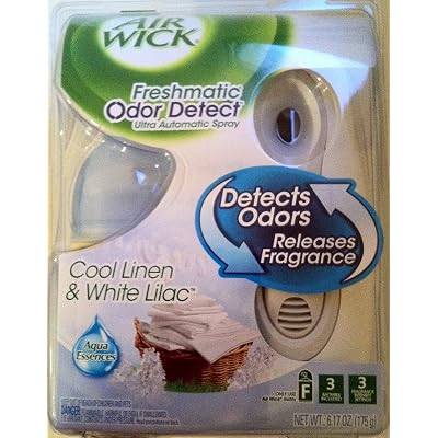 Airwick Freshmatic Odor Detect, Cool Linen and White Lilac