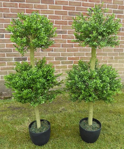 Las plantas Potted artificiales – Juego de dos 4
