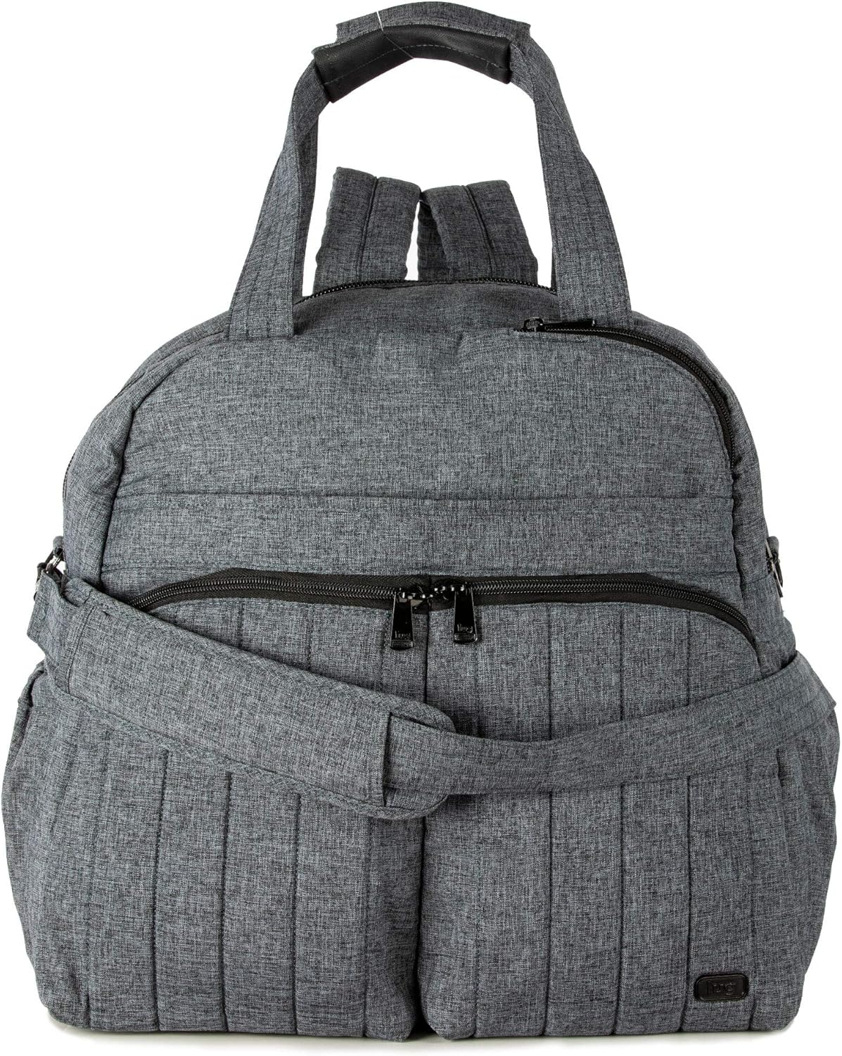Lug Boxer 2 Gym/Overnight Bag, Heather Grey, One Size
