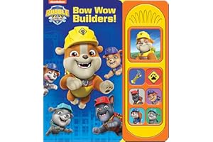 Nickelodeon Rubble & Crew - Bow Wow Builders! 7-Button Sound Book - PAW Patrol - PI Kids