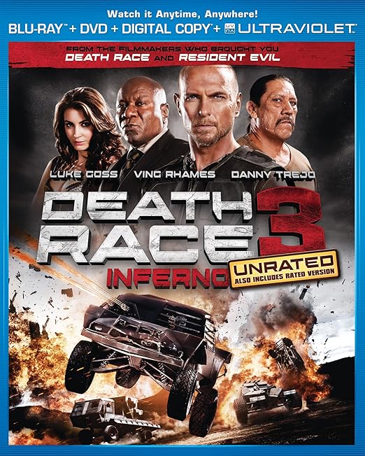 Amazon Com Death Race 3 Inferno Blu Ray Luke Goss Danny Trejo Ving Rhames Dougray Scott Tanit Phoenix Fred Koehler Robin Shou Hlubi Mboya Roel Reine Movies Tv