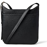 Amazon Essentials Women's Faux Leather Slim Crossbody Bag