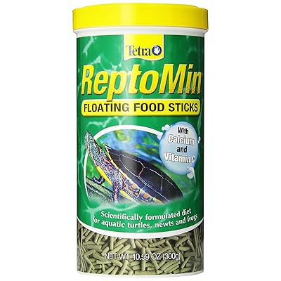 Tetra ReptoMin Floating Food Sticks 10.59 Ounces, For Aquatic Turtles, Newts And Frogs