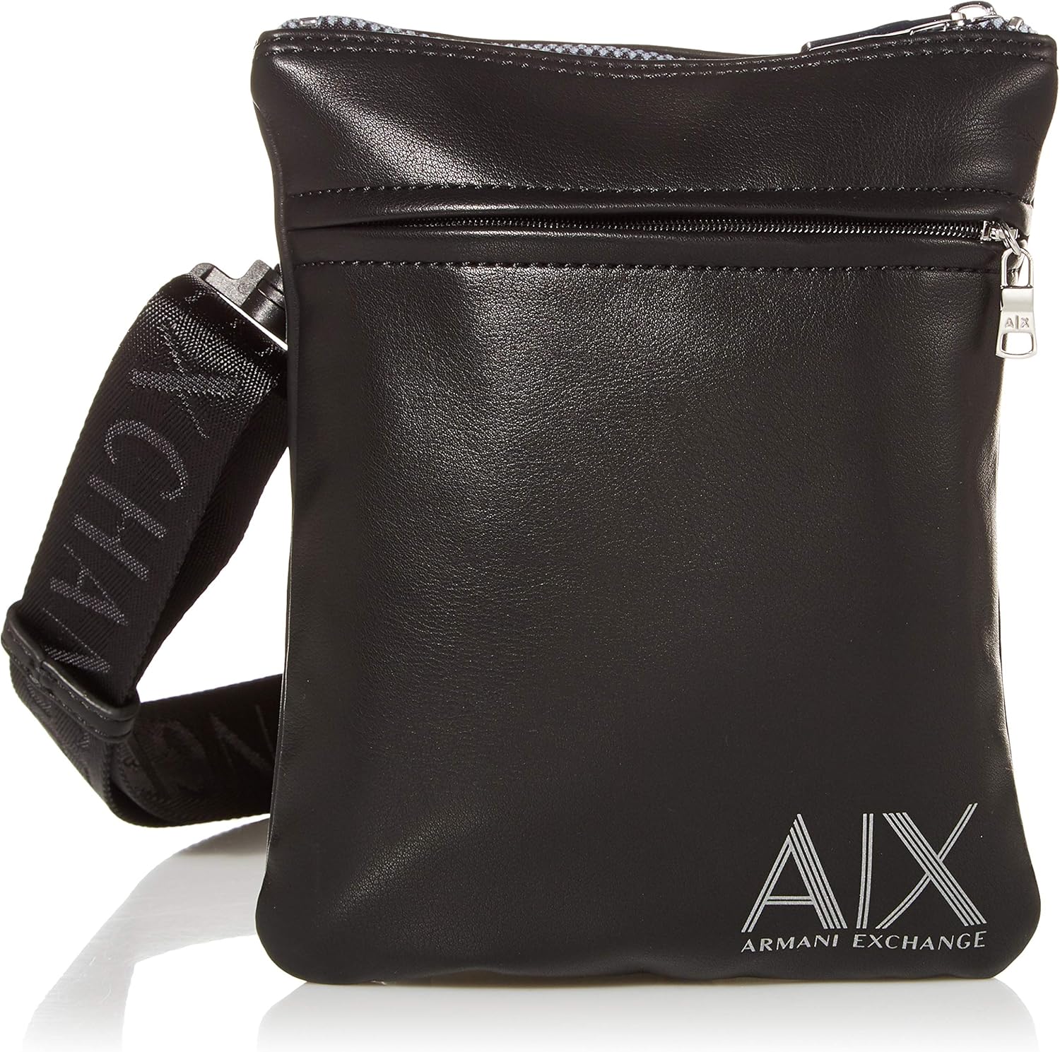 AX Armani Exchange mens9522440P364Eco Leather Logo Strap Small
