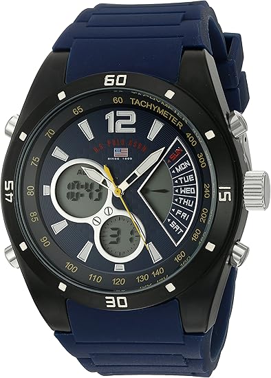 us polo assn watch blue