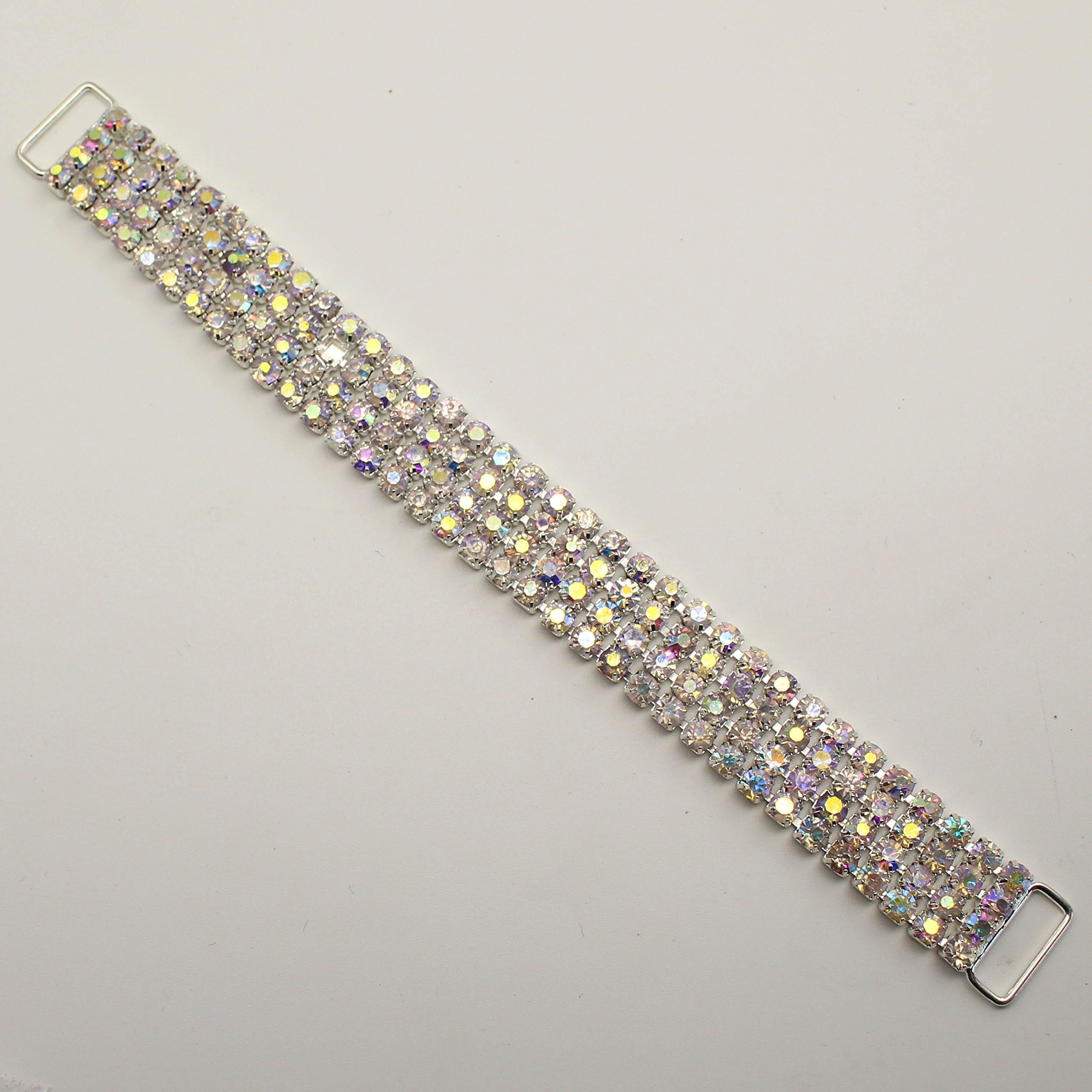 4pcs/lot 165mm Charm Metal Chain Buttons Crystal Rhinestone Bikini Swimwear Connectors/ Buckle For Swimwear
