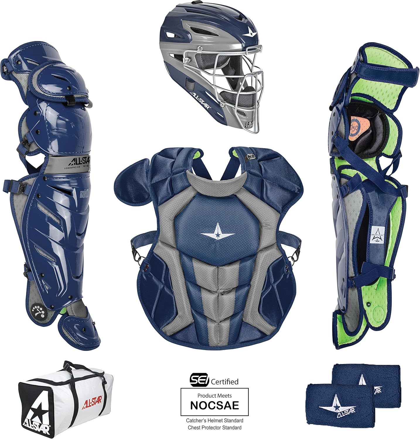 All-Star Intermediate System7 Axis Pro Catching Kit : Sports & Outdoors