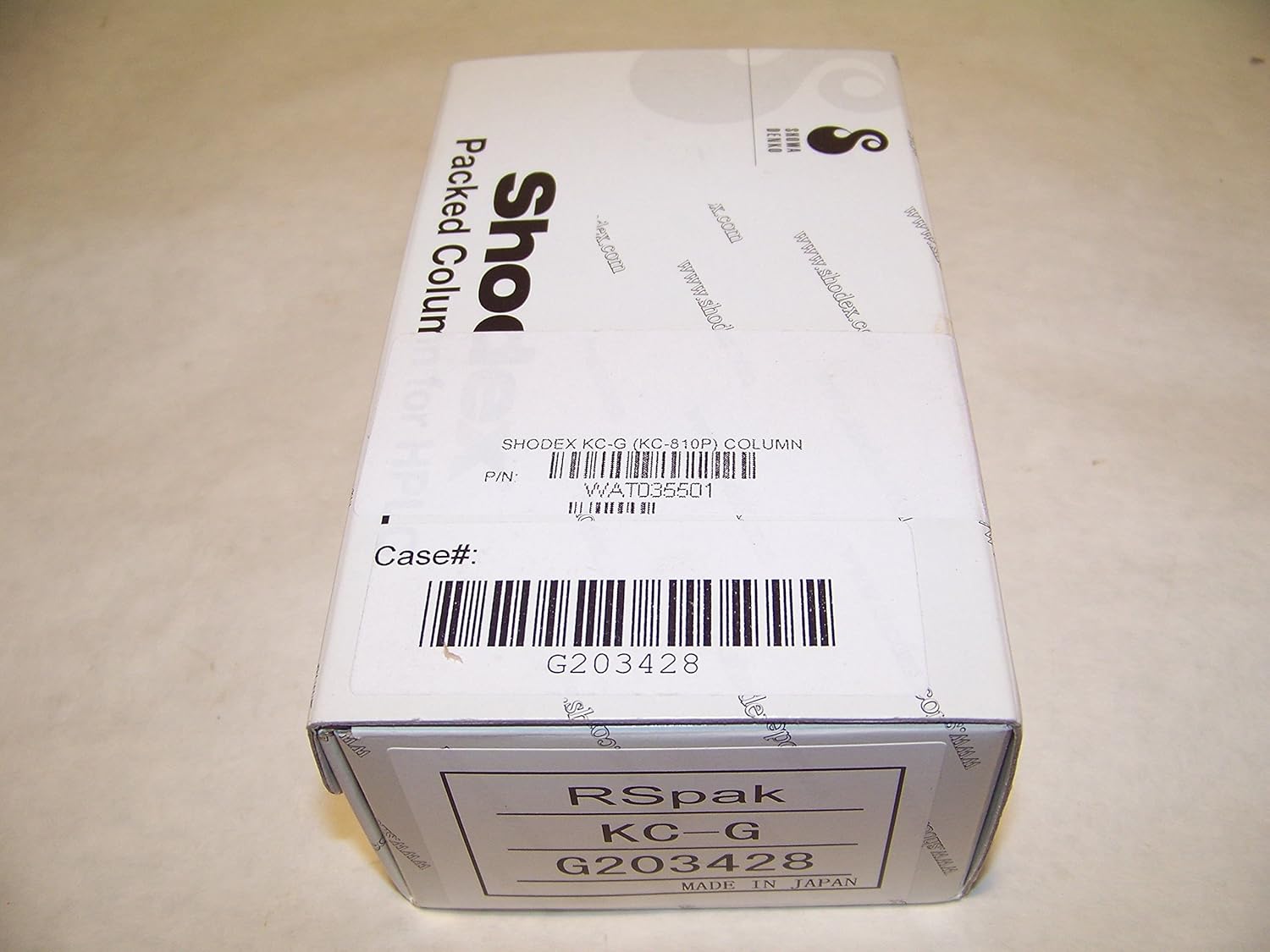 Amazon Com Waters Shodex Kc G Kc 810p Column Wat035501 Guard Column 7 µm 6 X 50 Mm Industrial Scientific