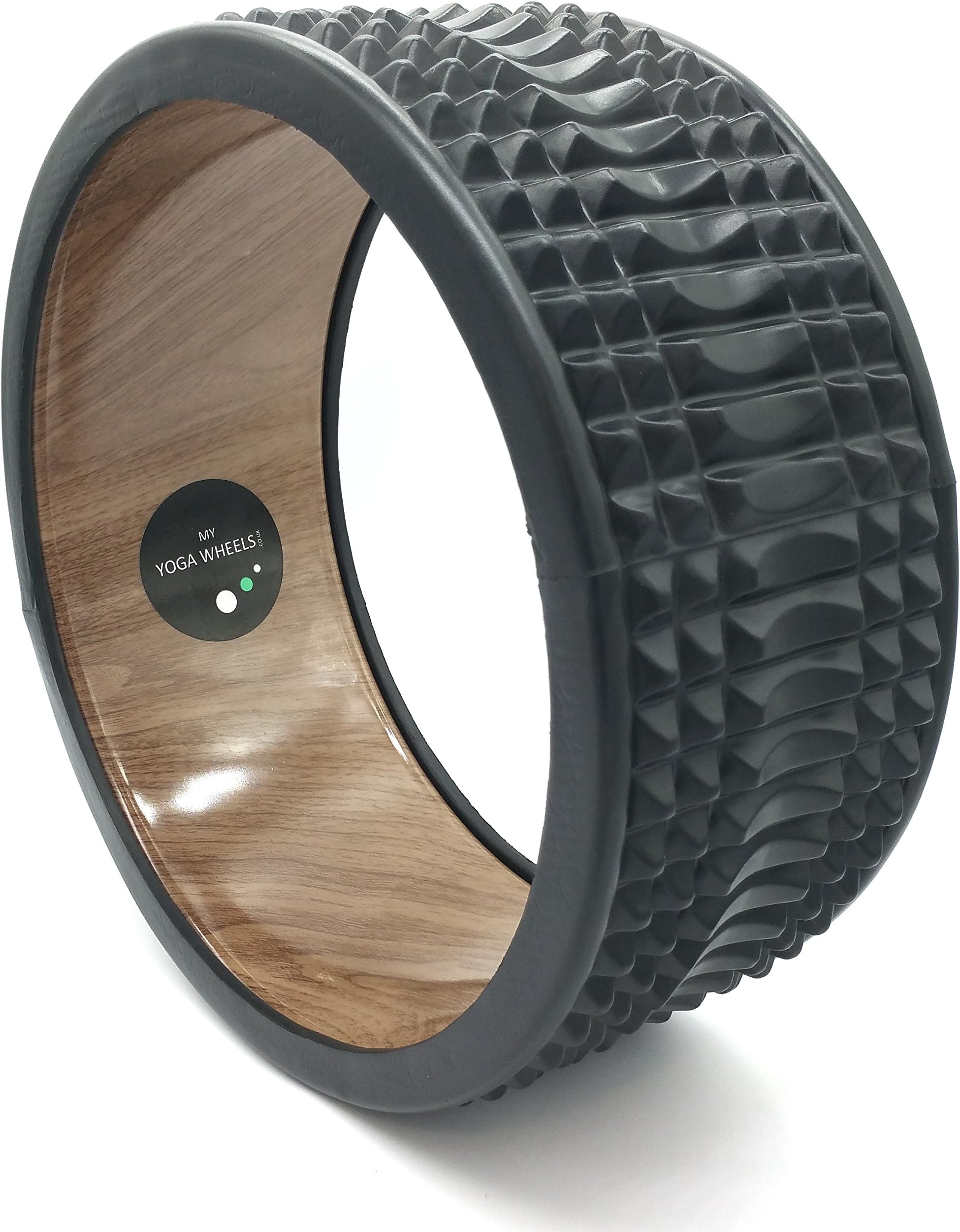 MyYogaWheels Trigger Point Yoga Wheel Muscle Massage Foam Roller To Release Deep Tissue Tension In Your Aching Legs and Body. Physio Back and Leg Pain Relief For Any Athlete Cyclist Footballer Runner