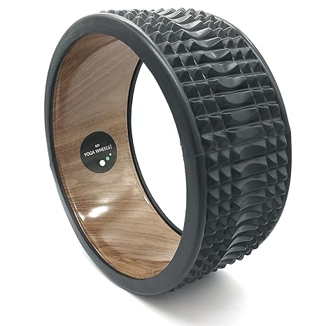 MyYogaWheels Trigger Point Yoga Wheel Reformer 13.5in - Release Deep Tissue Tension - Physio Massage to Open Chest Back Hips & Shoulders