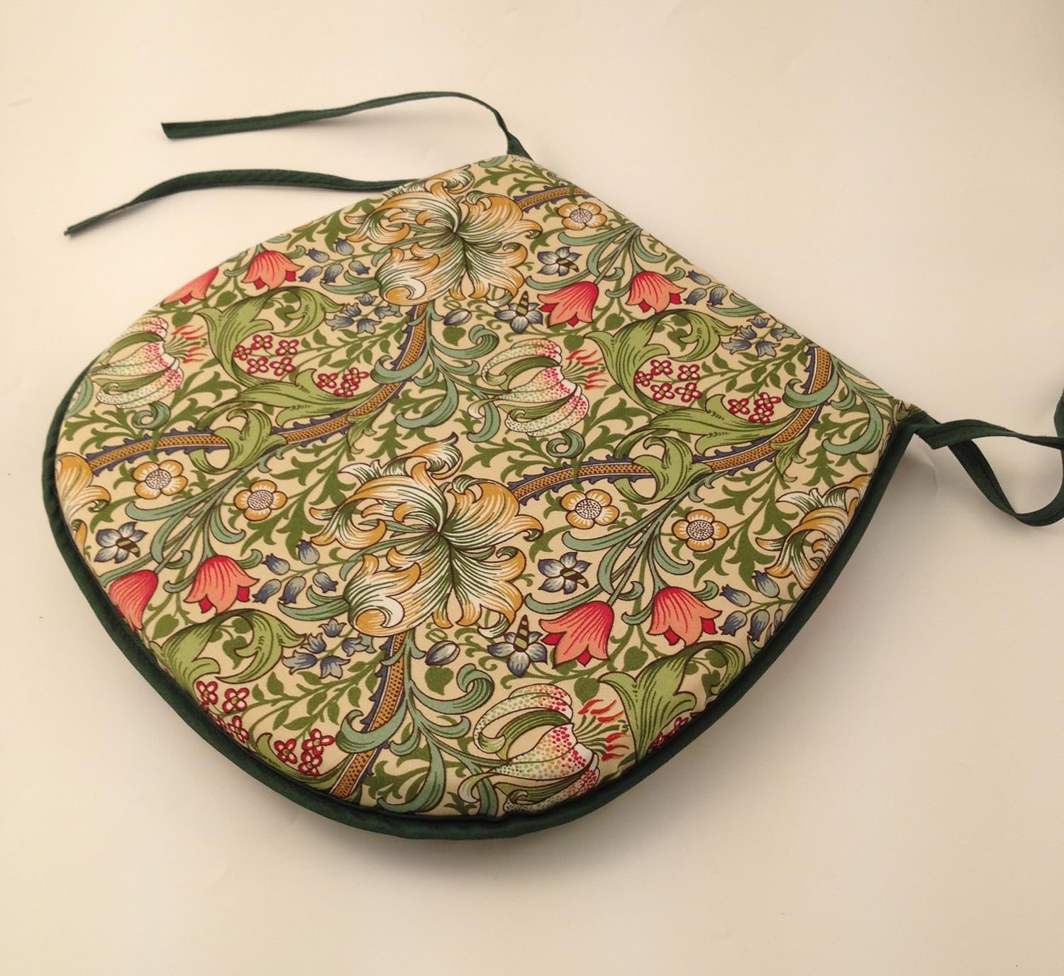 William Morris Golden Lily Design TieOn Chair Kitchen/Dining Room