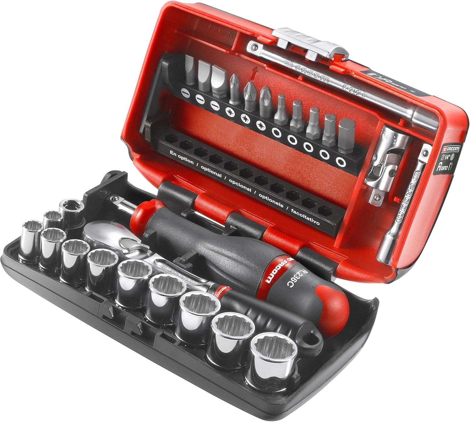 Facom RL.NANO112 Cofre Vasos 1/4-12C: Amazon.es: Bricolaje y herramientas