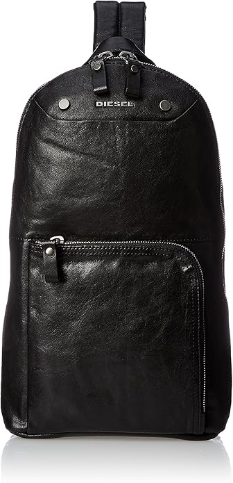 Amazon ディーゼル Diesel メンズ バッグ リュック バックパック Xpr013 Uni ブラック T8013 Diesel ディーゼル ボディバッグ ワンショルダー