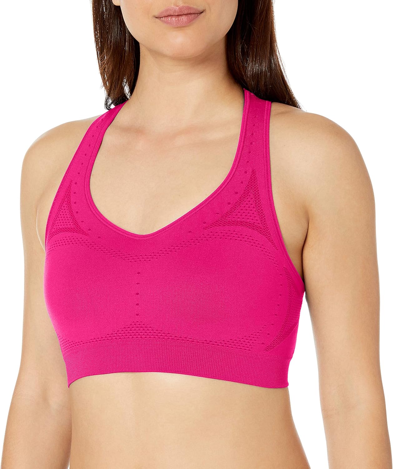 Hanes Womens Sport Seamless Racerback Sports Bra Sports Bra Amazon.ca Clothing & Accessories