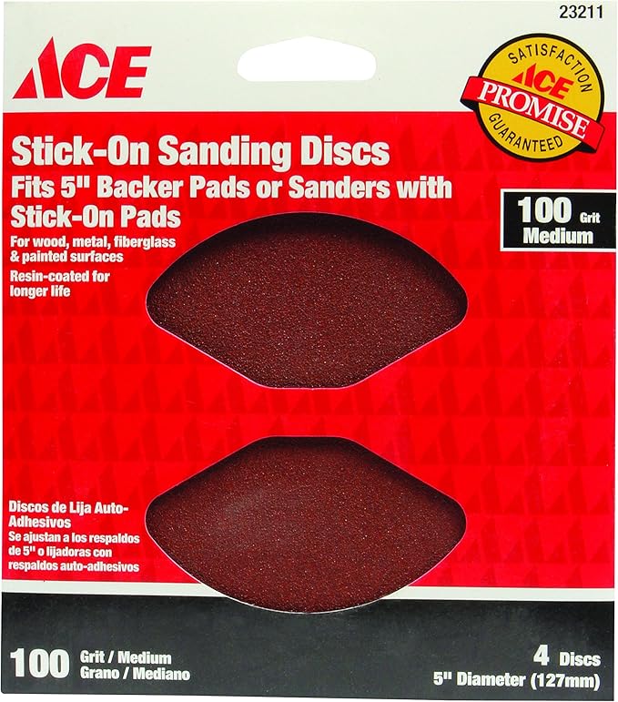5 Inch StickOn Sanding Discs Power Sander Accessories