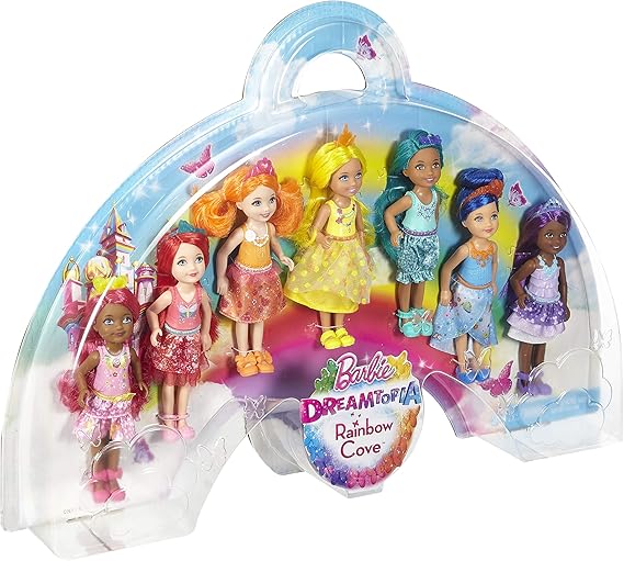 barbie dreamtopia rainbow cove dolls