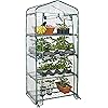 Best Choice Products 4 Tier Mini Green House, 27" x 18" x 63"