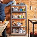 VonHaus 5-Tier Garage Shelves Heavy Duty Rack 875kg Total Capacity view 2