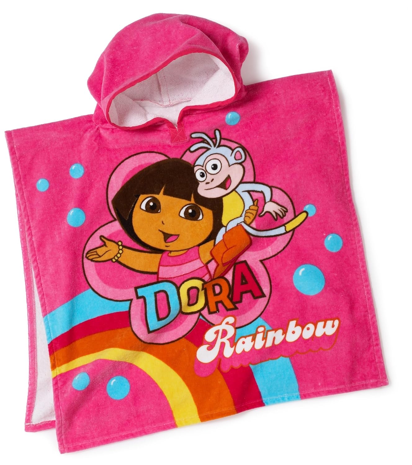 rainbow baby towel