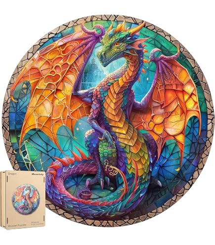 Wooden Puzzles Colorful Flower 500pcs King Size