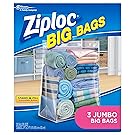 Ziploc Jumbo Big Bags 3 ea