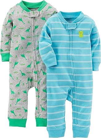 Simple Joys by Carter's Baby Boys' 2-Pack Cotton Footless Sleep and Play