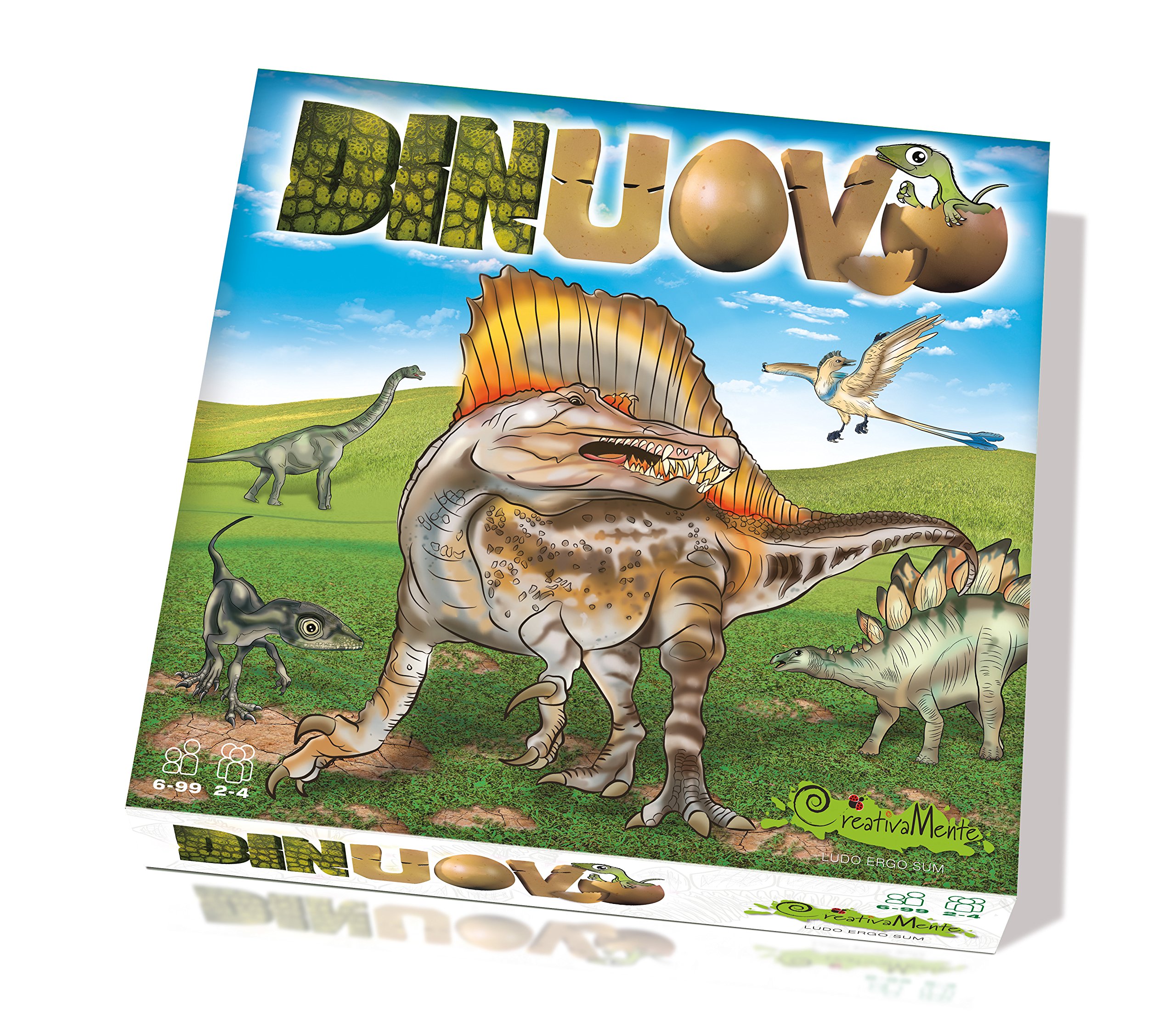 CreativaMente - Educational games DinUovo-Game in Box, 251