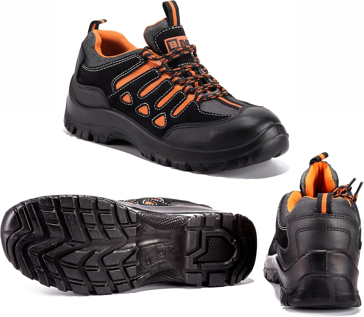 DYKHMILY Steel Toe Cap Trainers for Men Air Cushion Safety Shoes Lightweight Breathable DYKHMILY Steel Toe Cap Trainers for Men Air Cushion Safety Shoes Lightweight Breathable