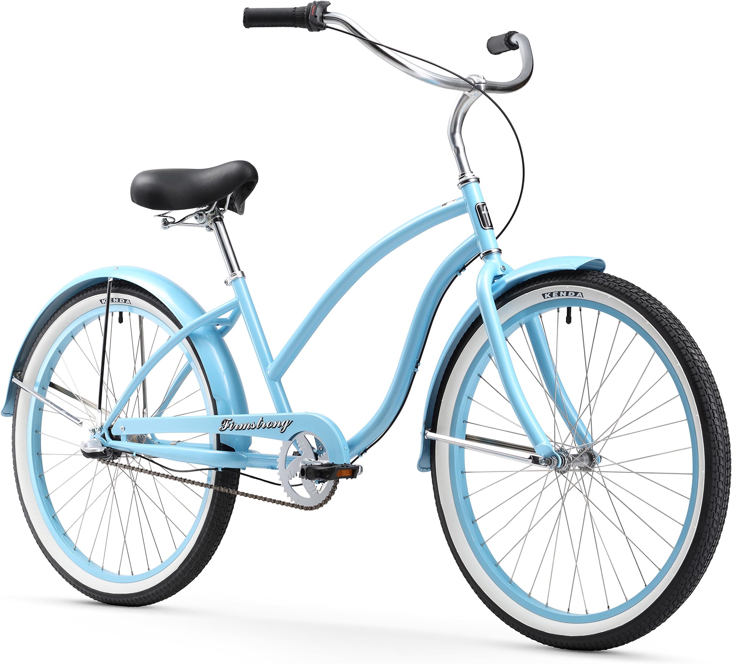 Firmstrong Chief Lady Beach Cruiser Bicycle, 26-Inch