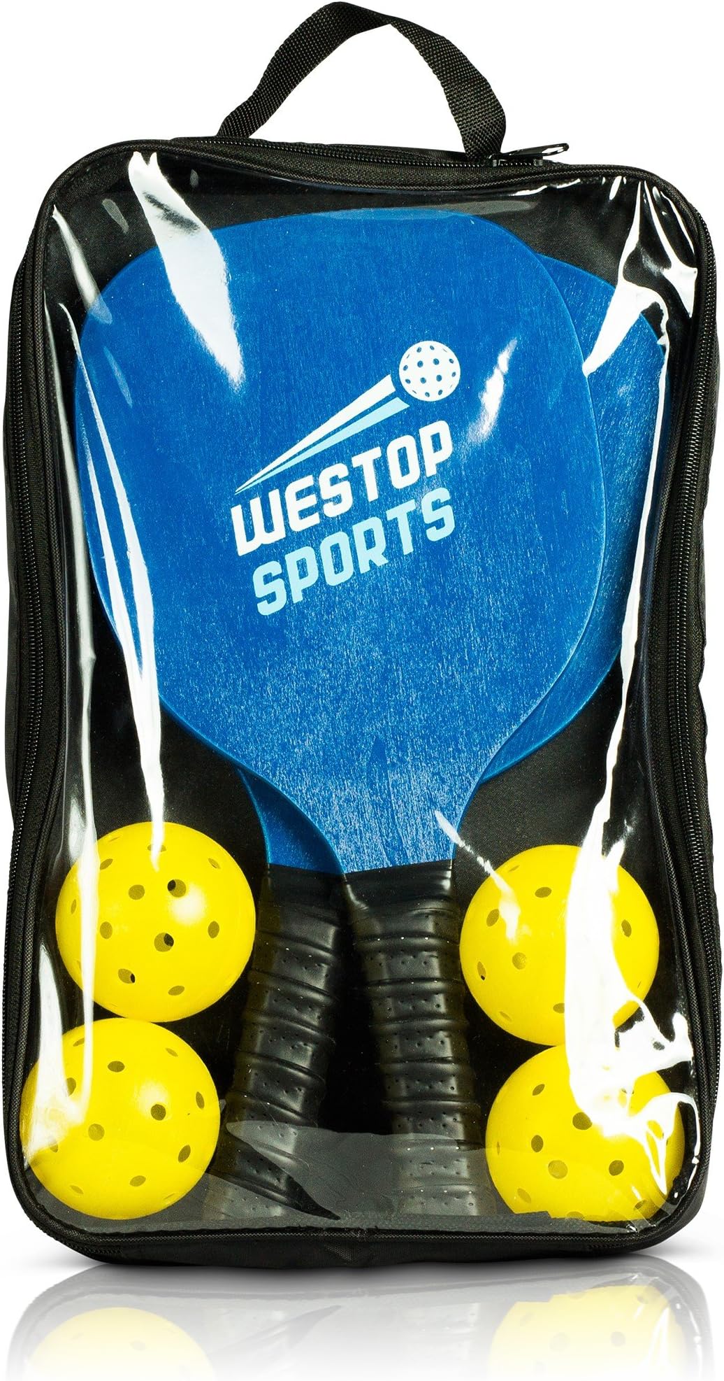 Westop Sports Pickleball Paddle Set - Bundles Include Pickleball Paddles, Outdoor/Indoor Balls, Premium Gear Bags - Best Racket Set for Beginners - Includes eBook w/Rules and Tips