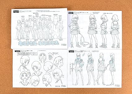 Amazon Com Kill La Kill Settei Sheets Model Sheets 221pages Japan Import Arts Crafts Sewing