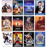 ArtDirect GalleryPack Wall Art &ndash; 12 Unframed 8x12 Movie Poster Prints from 1985, Collectible D&eacute;cor for Home or Office