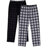 Calvin Klein Kids Boys' Super Soft Brushed Micro Pajama Pant 2-Pack