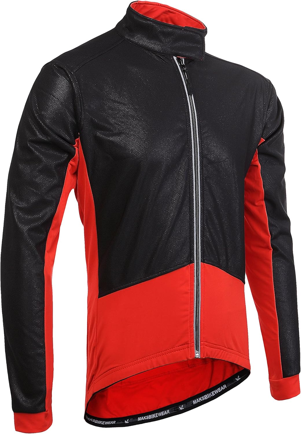 Thermal Cycling Jersey Long Sleeve Snow Water Reflective Windproof Firewall Winter Biking Jacket: Clothing