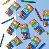 THE TWIDDLERS 144 Boxes Wax Crayons Kids Mixed Colours 576 Total view 7