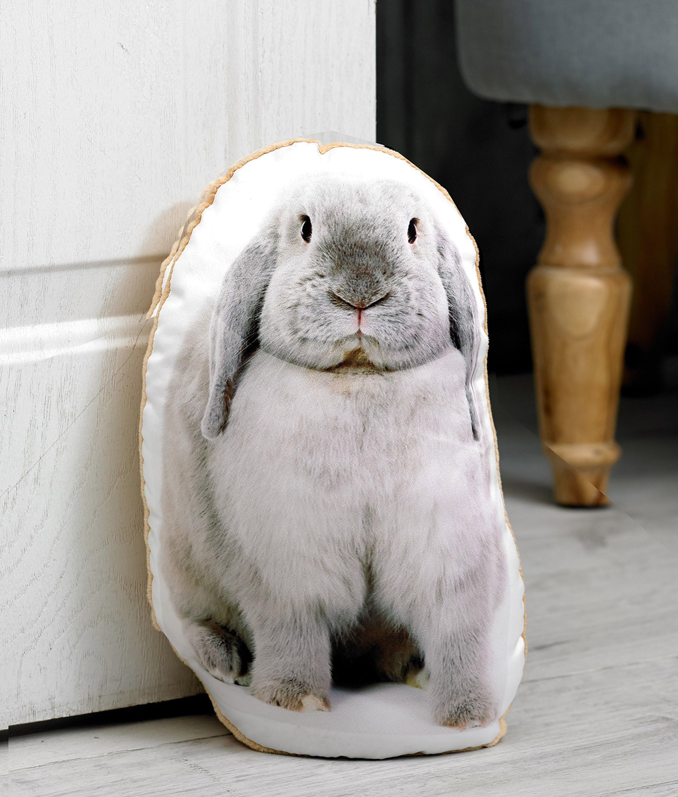 Pet Cushions Rabbit Lovers Gift – Luxurious Rabbit shaped Door Stop made from beautiful satin and soft velour fabrics. …