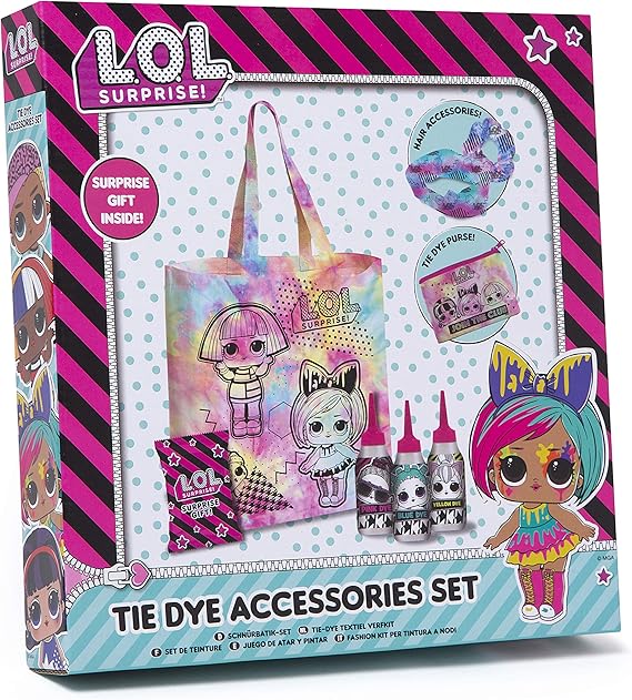 L.O.L. Surprise! Tie Dye Accessories Set Tie Dye Kit Containing 1