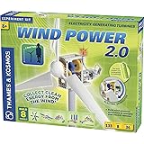 Thames & Kosmos Wind Power 2.0 Science Experiment Kit | Build Wind-Powered Generators to Energize Electric Vehicles | 3-Foot-