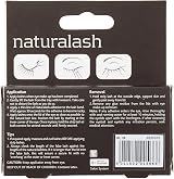 Salon System Naturalash 116 Black Re-Usable False Eyelashes with Adhesive view 2