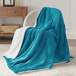 Bedsure Sherpa Fleece Throw Blanket for Couch